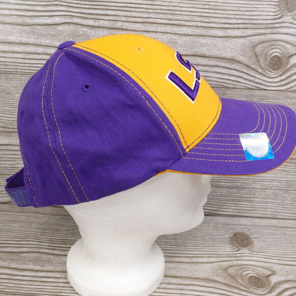LSU TIGERS LOUISIANA FOOTBALL BASEBALL HAT CAP - Picture 5 of 9